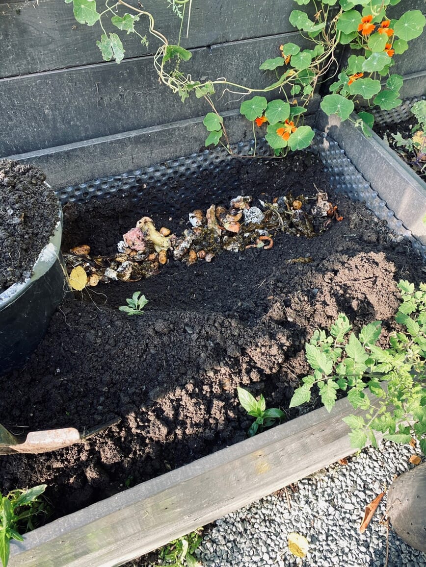 Jordfabrikk i pallekarm er praktisk