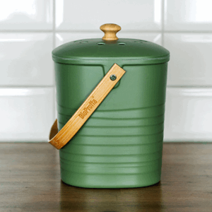 BioProffa bambus avfallsbeholder oliven, 3,8 L