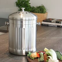 BioProffa avfallsbeholder 5 L, rustfritt stål