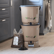 Bokashi kompost, Eko startpakke, cappuccino