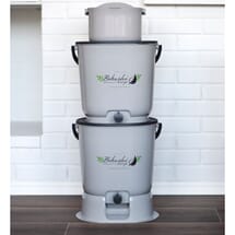 Bokashi Eko startpakke & avfallsbeholder, grå