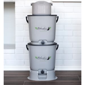 Bokashi Eko startpakke & avfallsbeholder, grå