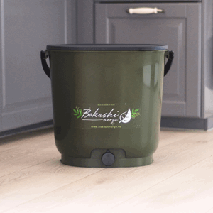 Bokashi Eko enkeltbøtte, oliven