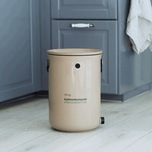 Bokashi Loop enkeltbøtte, cappuccino