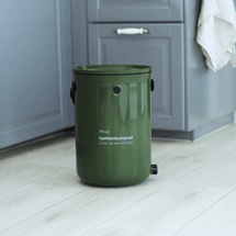 Bokashi Loop enkeltbøtte, oliven