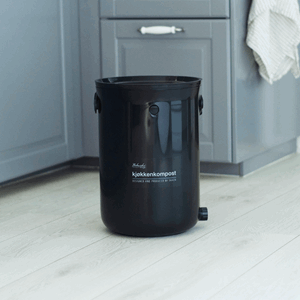 Bokashi Loop enkeltbøtte, svart