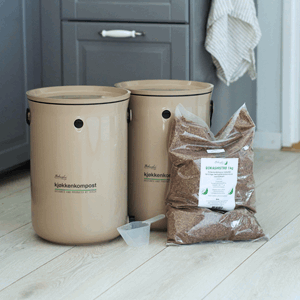 Bokashi kompost, Loop startpakke, cappuccino