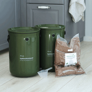 Bokashi kompost, Loop startpakke, oliven