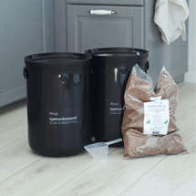 Bokashi kompost, Loop startpakke, svart