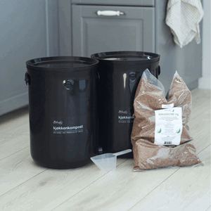 Bokashi kompost, Loop startpakke, svart