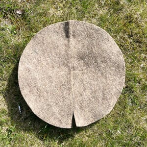 Ugressduk rund, 42 cm