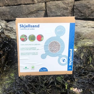 Skjellsand naturlig kalk, 3kg