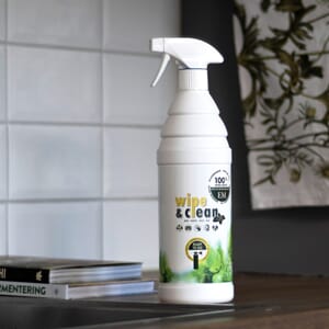 Wipe & Clean vaskemiddel, mynte 1L